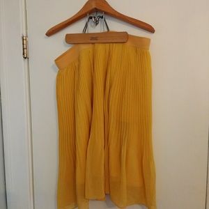 A new day pleated chiffon skirt